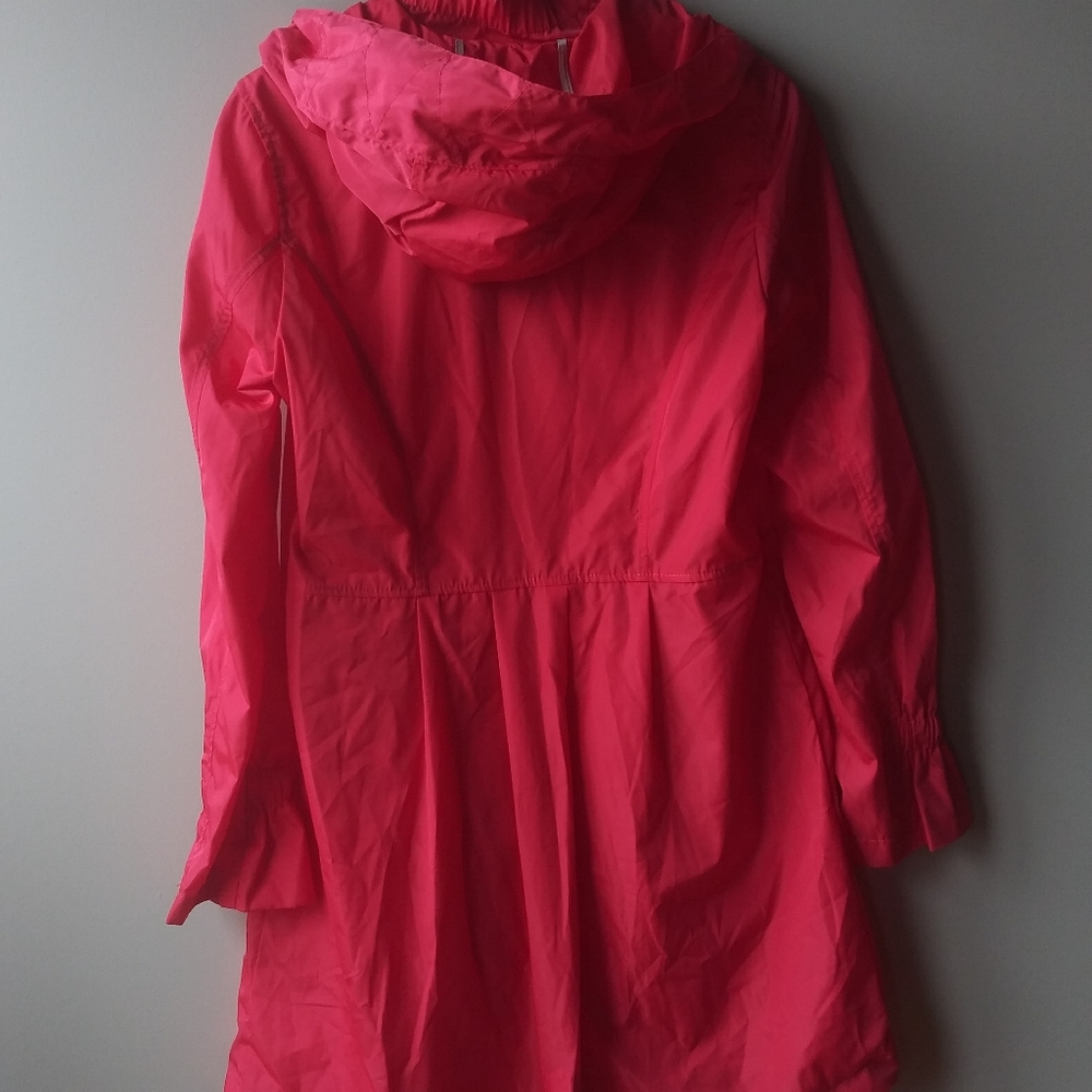 🌸 Michael Kors Spring parka with hood sz S EUC - Picture 8 of 12